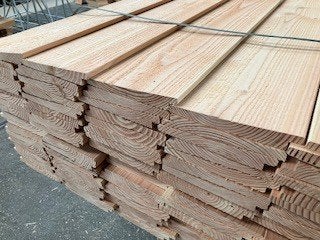 Douglas zweeds rabat 3cm dik lengte 200cm, Ophalen, Nieuw, 180 tot 250 cm, Planken
