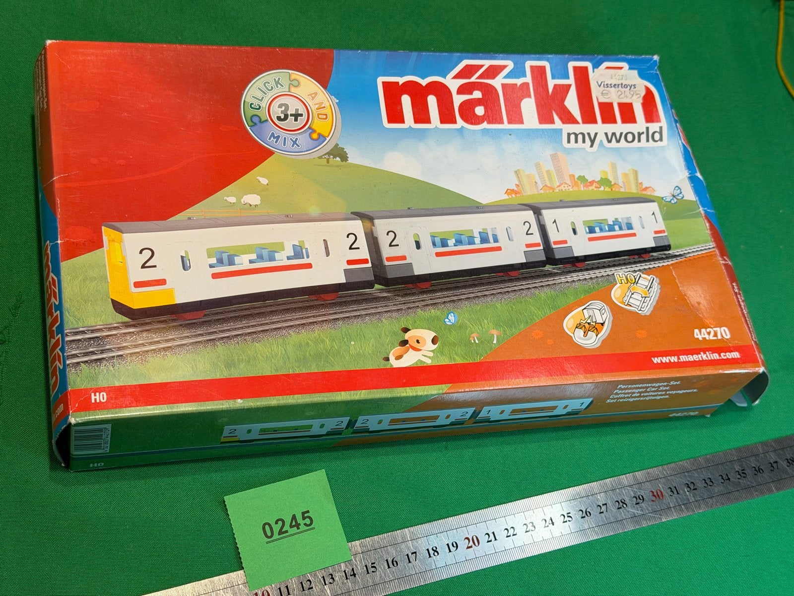 245- Märklin My World Passagierswagon Set 44270 H0 - Nieuw, Wisselstroom, Ophalen of Verzenden, Märklin, Nieuw