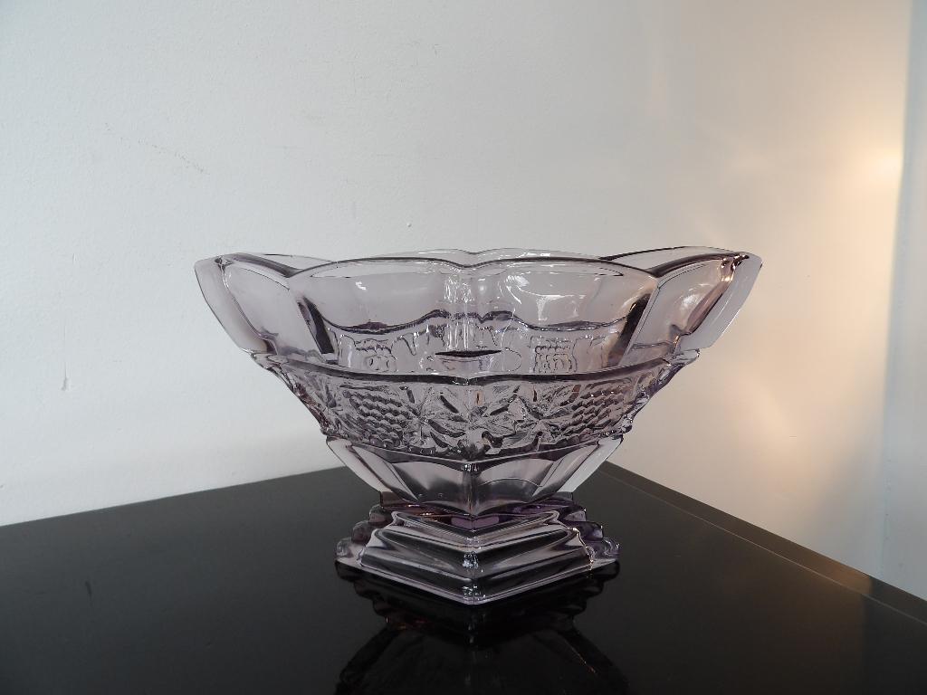 Art Deco Vaas Walther, Mauve