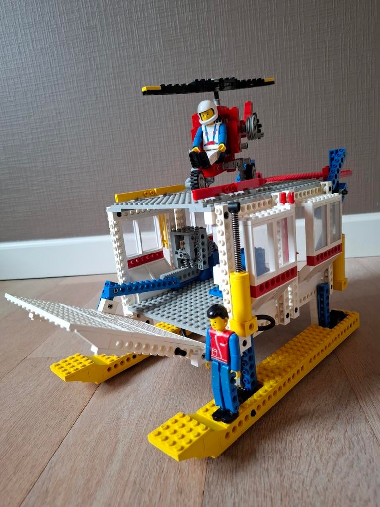 Vintage Lego Technic 8680 Ice resque + bouwplan, Kinderen en Baby's, Speelgoed | Duplo en Lego, Ophalen of Verzenden