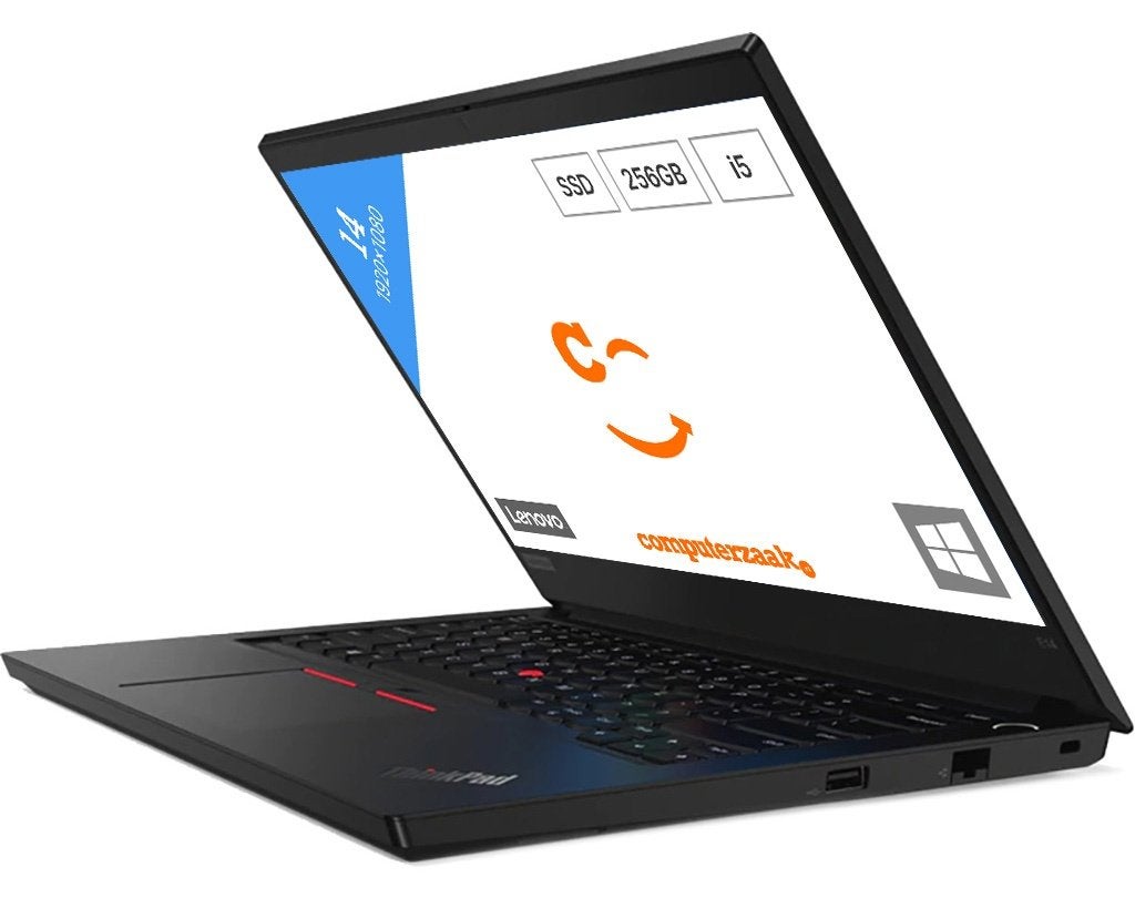 Lenovo ThinkPad E14/Intel Core i5 1.6GHz/8GB/256GB M.2 SSD, Computers en Software, Windows Laptops, 256 GB, 2 tot 3 Ghz, Qwerty