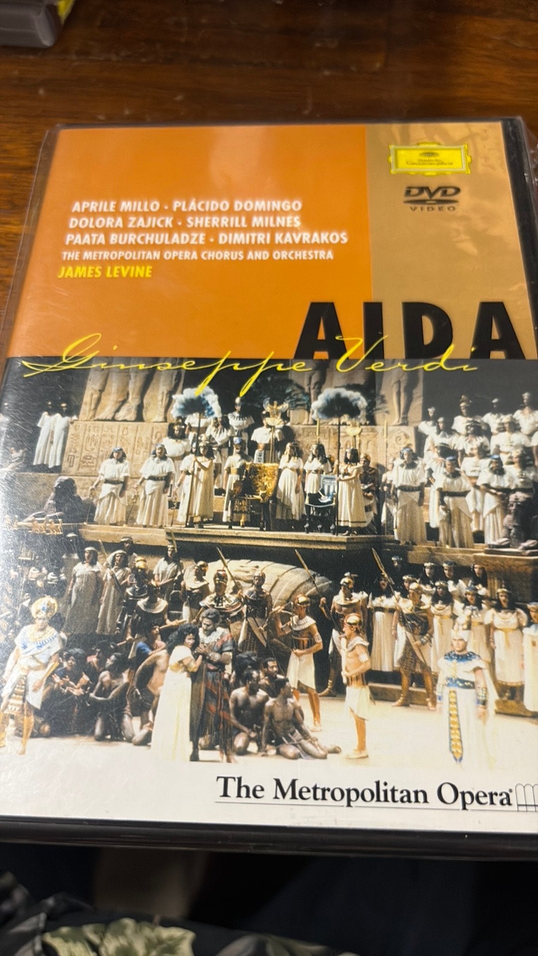 Verdi: Aida - The Metropolitan Opera DVD, Cd's en Dvd's, Dvd's | Muziek en Concerten, Alle leeftijden, Ophalen of Verzenden, Gebruikt