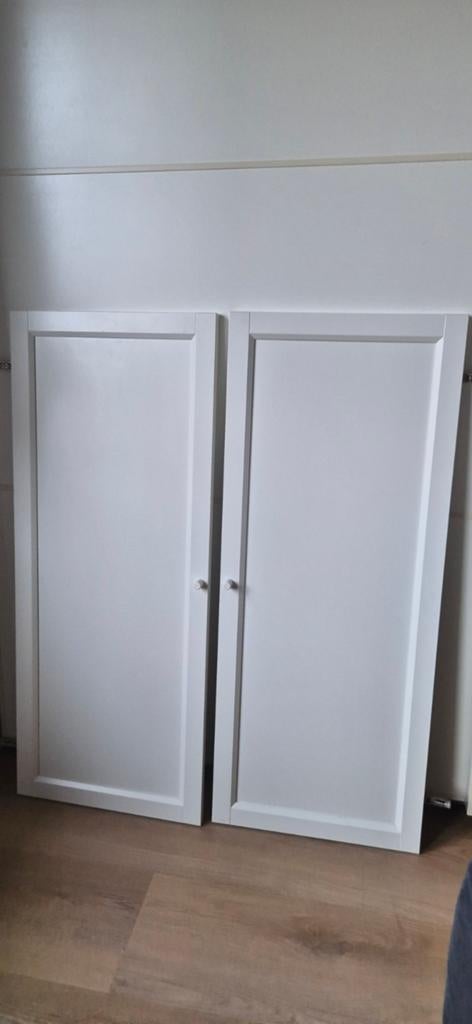 Billy Oxberg deuren wit 40x97 cm, Huis en Inrichting, Ophalen, Minder dan 50 cm, Zo goed als nieuw, Minder dan 25 cm