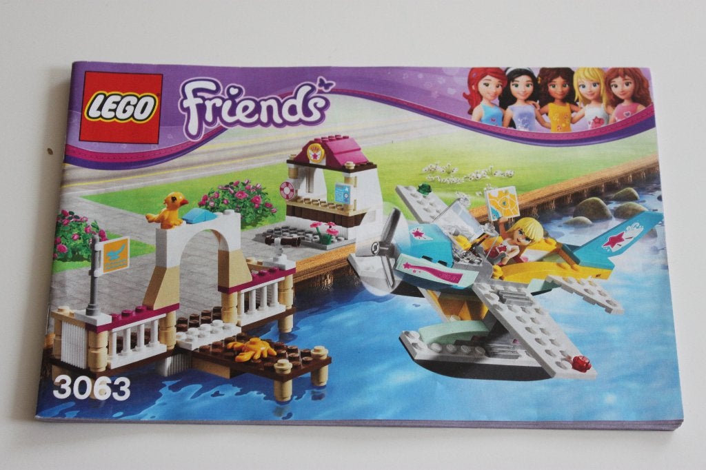 Lego Friends 3063 Heartlake Vliegclub, Compleet, Lego, Friends, Ophalen of Verzenden