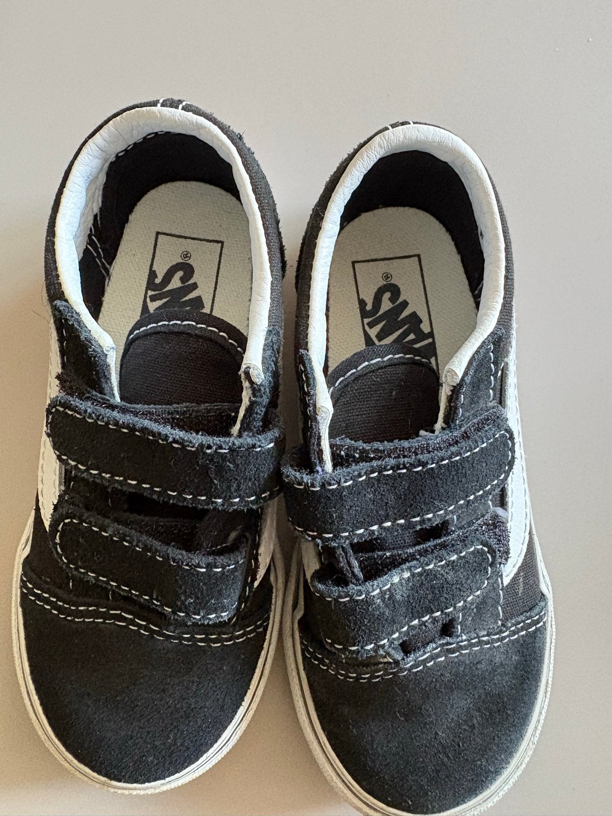 Vans zwarte kinderschoenen maat 25 - Zo goed als nieuw, Ophalen of Verzenden, Zo goed als nieuw, Jongen of Meisje, Schoenen