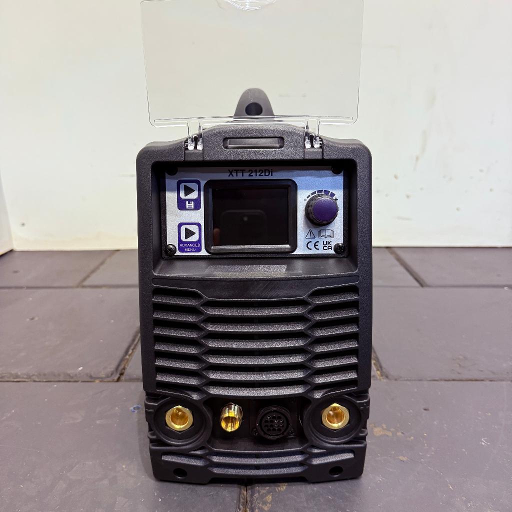Parweld XTT212Di Tig Lasapparaat ACDC Lasmachine LCD Scherm, Weld-Toorts BV, Ophalen of Verzenden, Tig, 150 tot 250 ampère