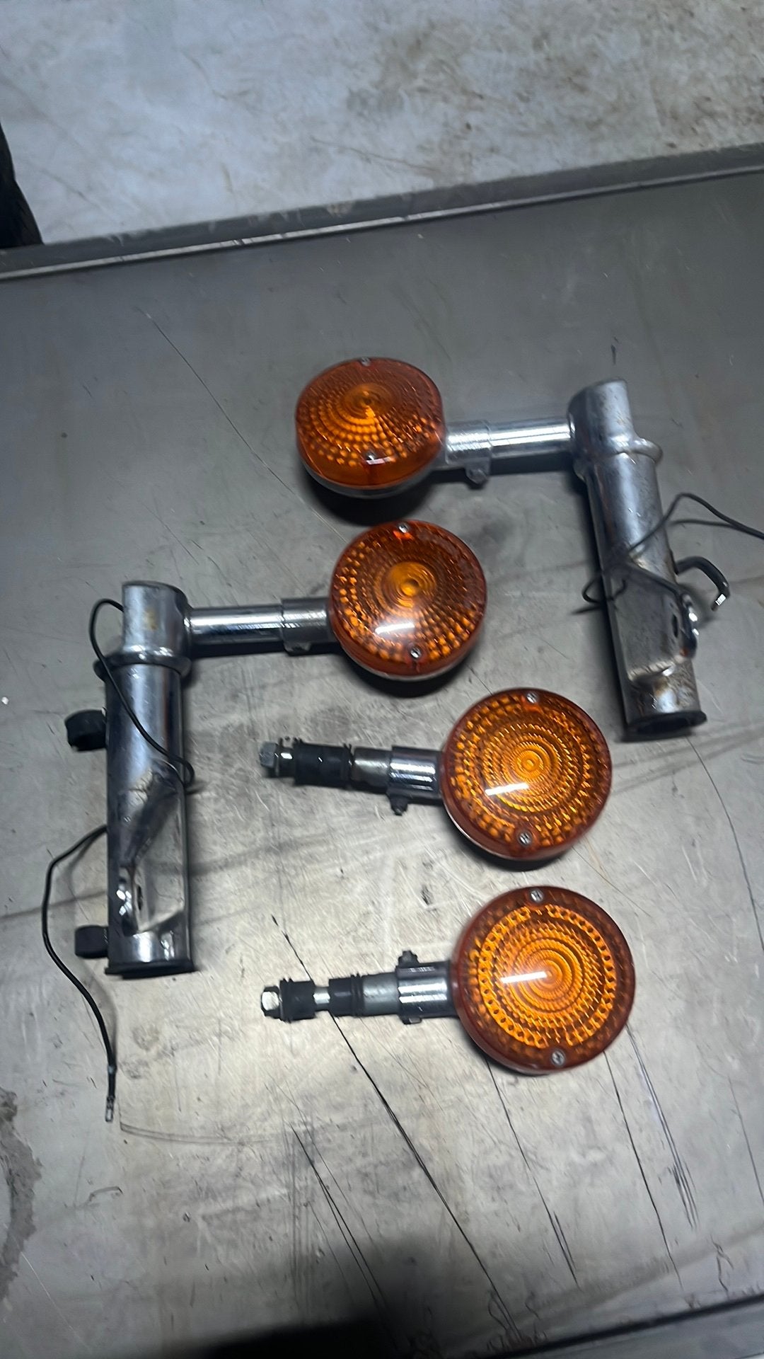 Set knipperlichten origineel honda cx500c 1981, Ophalen