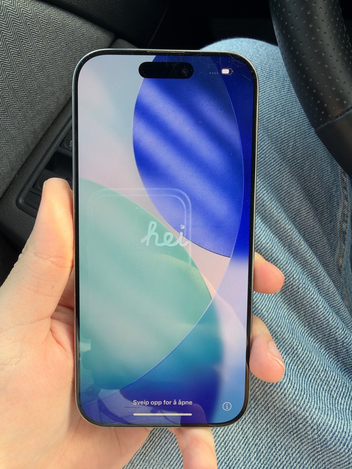 iPhone 16 Pro met 77% batterijconditie