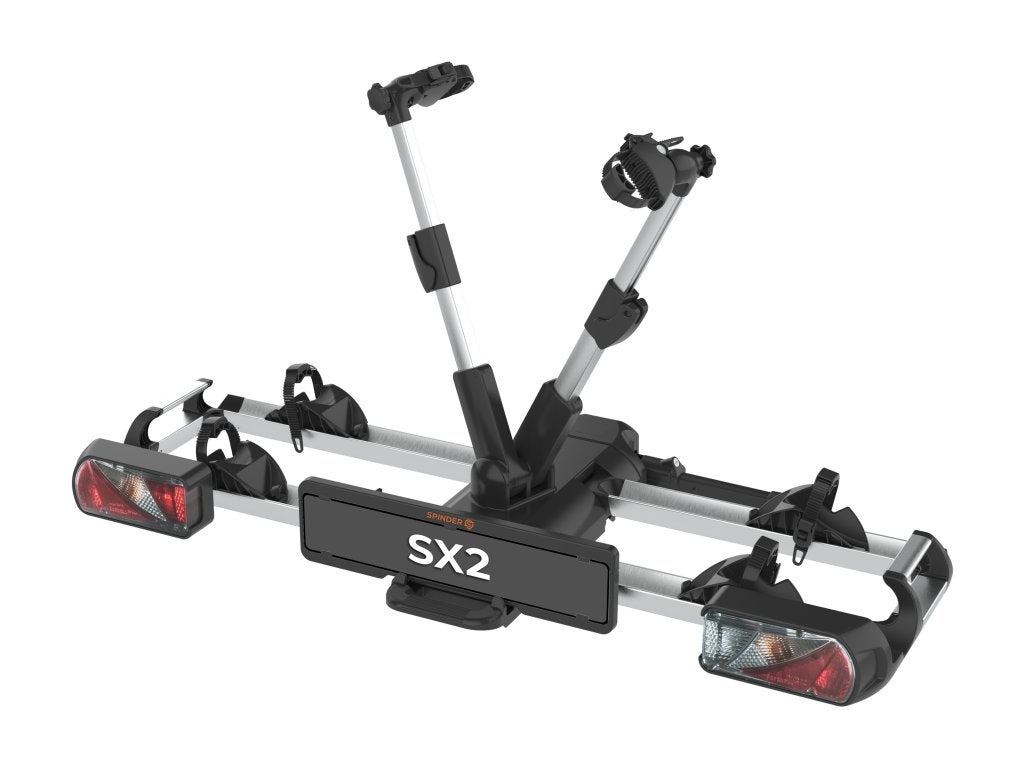 Spinder SX2 fietsendrager trekhaak - Max.60 kg - 2026 Model, Nieuw, Ophalen of Verzenden, Brede banden, 2 fietsen