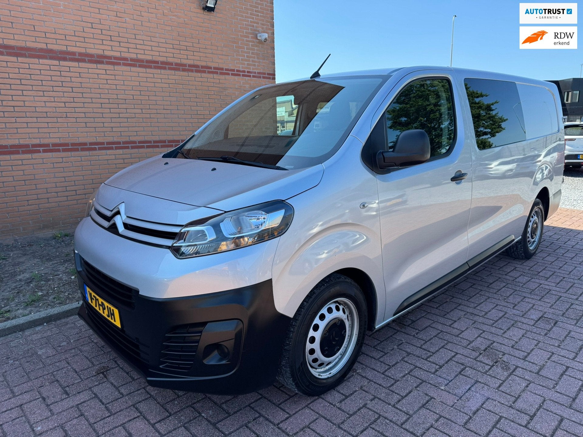 Citroen JUMPY 2.0 BlueHDI 120 Comfort XL DC S&S 5 pers Euro, Auto's, Voorwielaandrijving, Gebruikt, 4 cilinders, Citroën