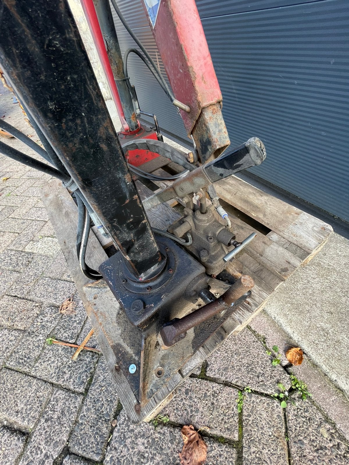 2x hmf handyman laadkraan, Ophalen, Gebruikt, Handmatig