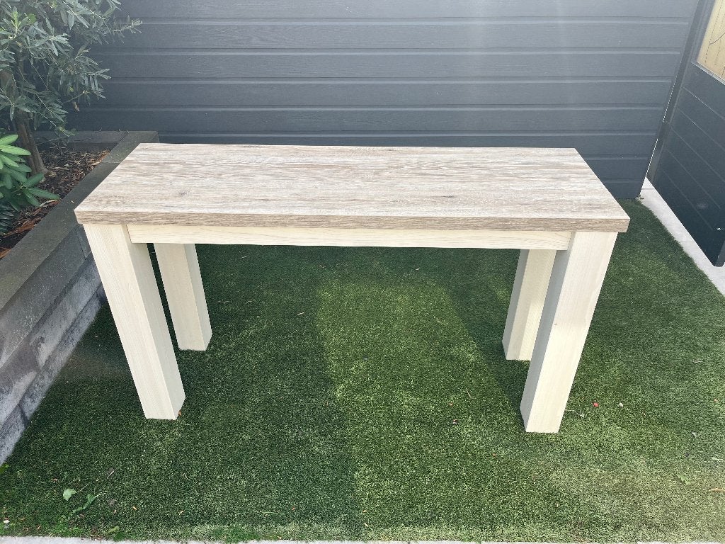 Sidetable, Ophalen, 100 tot 150 cm, Zo goed als nieuw, 25 tot 50 cm