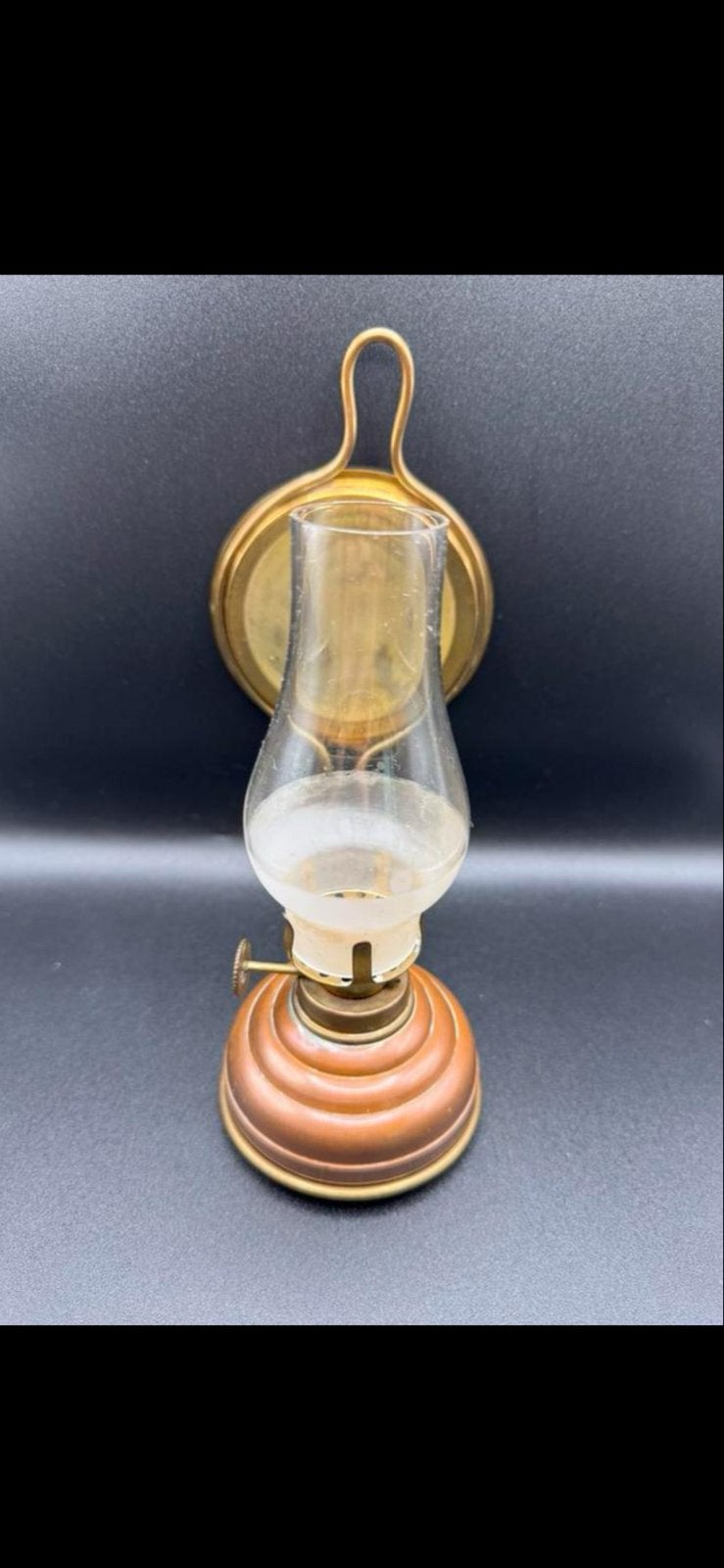 Antieke olielamp met spiegel, Verzenden