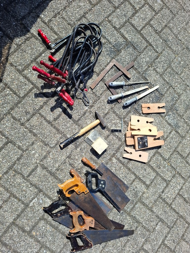 Gereedschap zagen figuurzagen, Ophalen, Gebruikt, Zaag