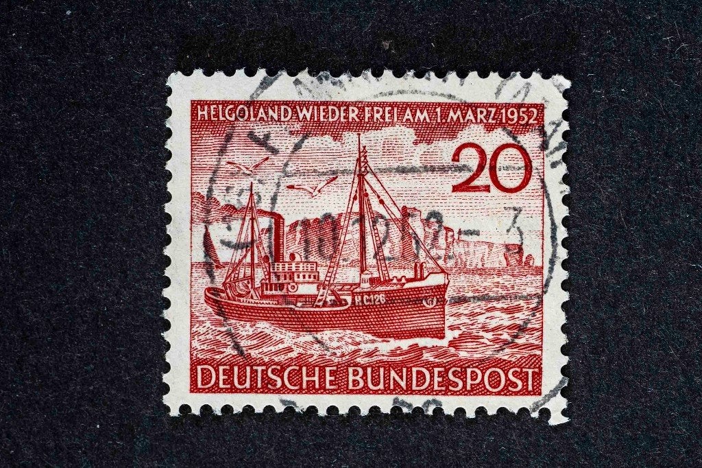 postzegels BRD 1952, Ophalen of Verzenden, BRD, Gestempeld