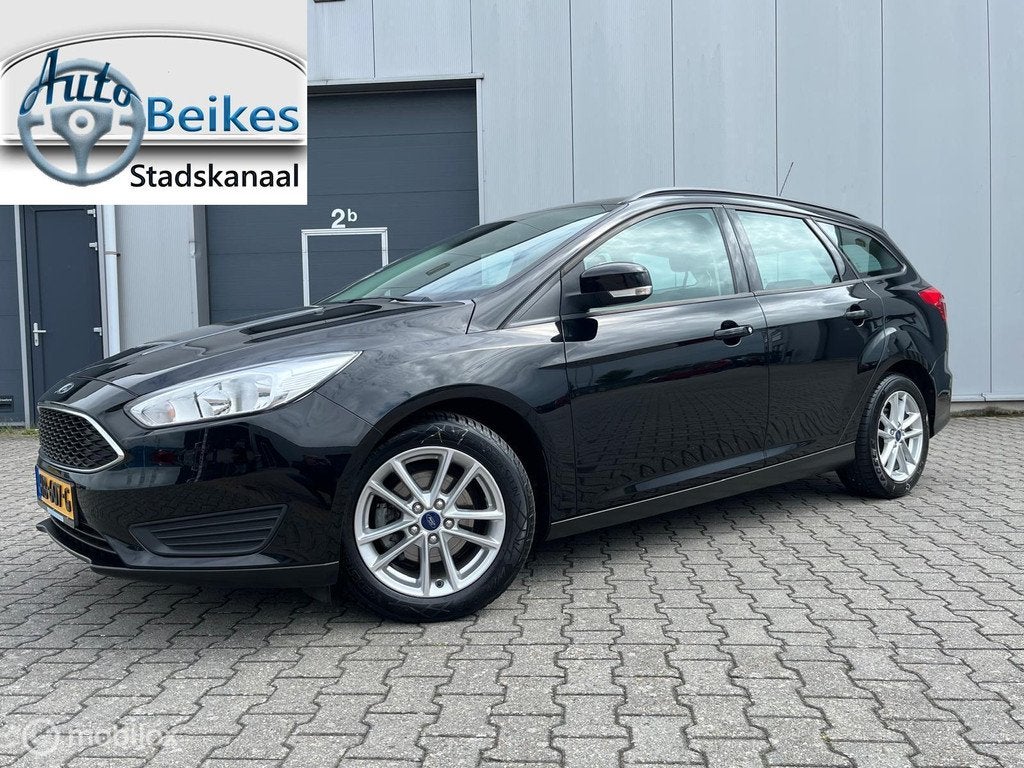 Ford Focus Wagon 1.0 Trend Edition, 1 eigenaar!, Gebruikt, Met garantie (alle), Zwart, Origineel Nederlands