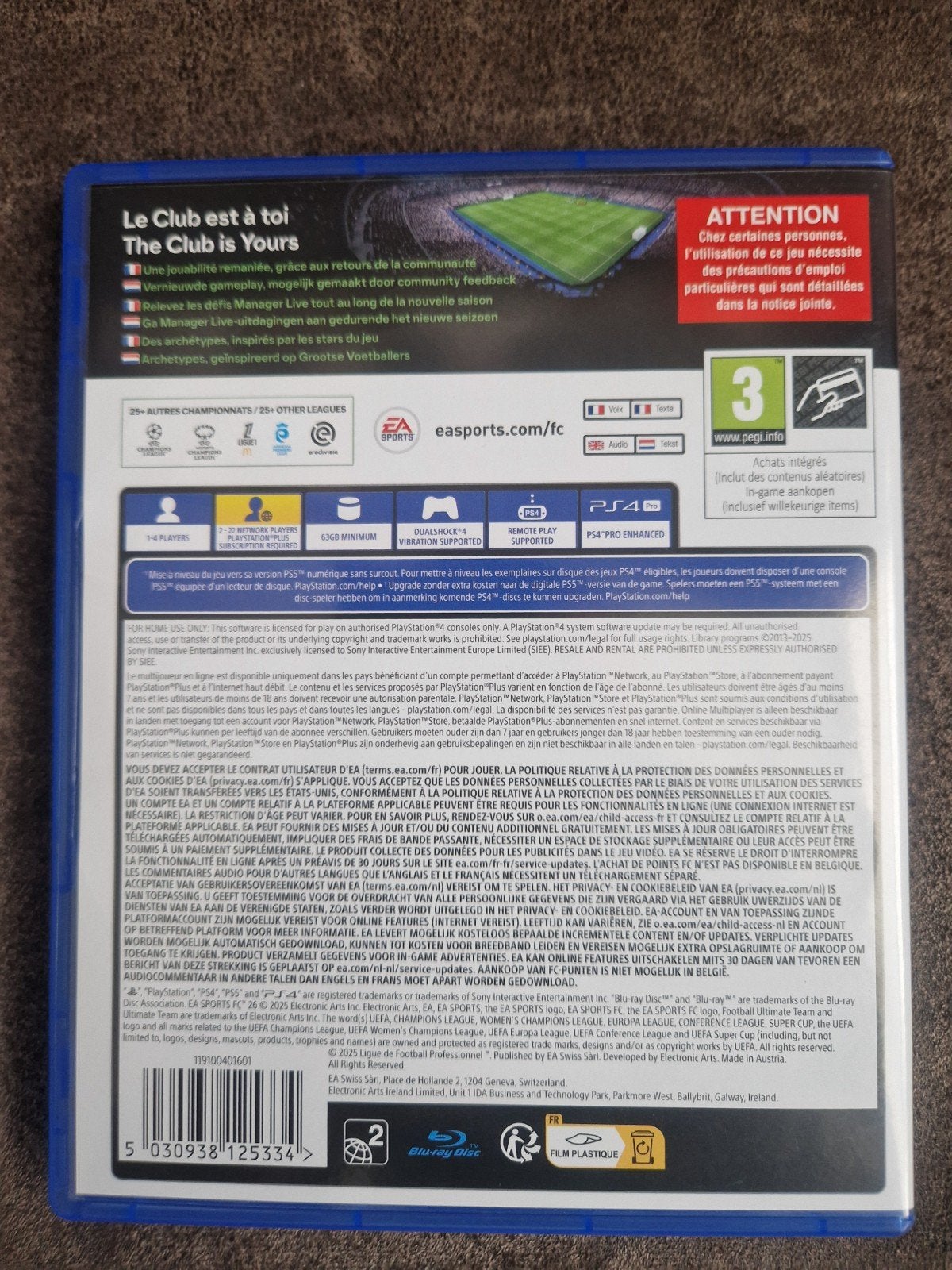 EA Sports FC 26 PS4 - Zo goed als nieuw