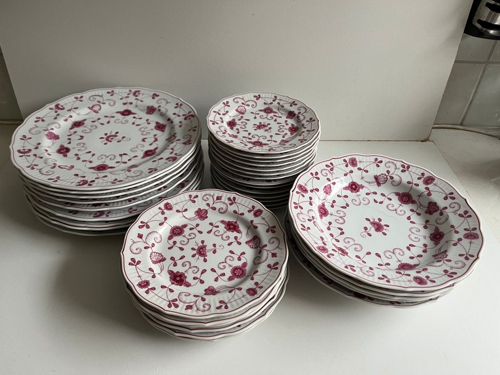 Prachtig servies, puntgaaf, ophalen in Apeldoorn/Bilthoven, Ophalen, Overige merken, Overige typen, Zo goed als nieuw