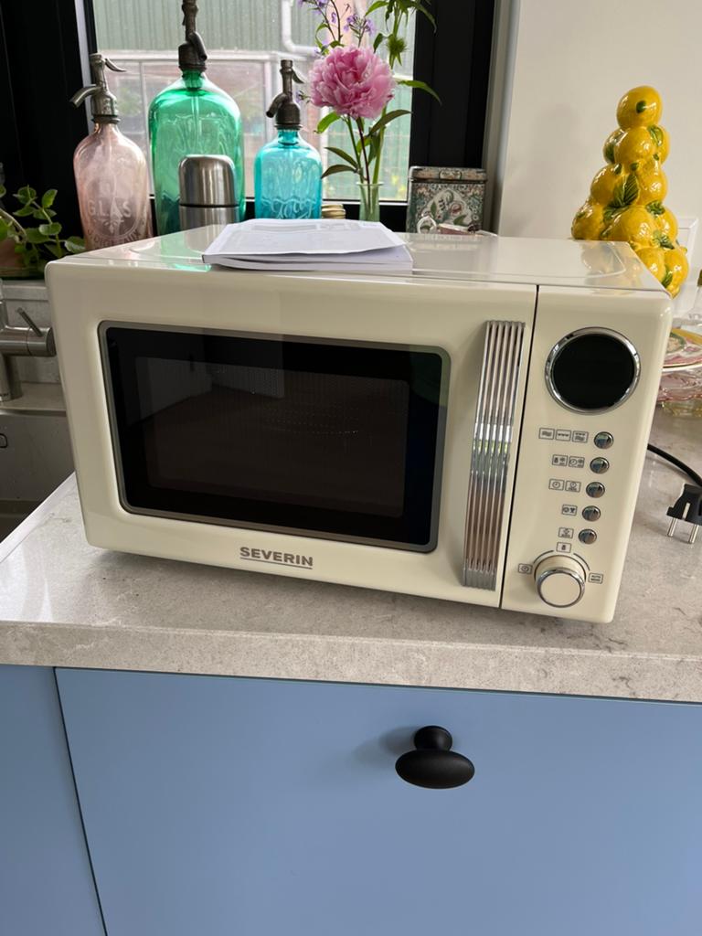 Severin retro magnetron, Gebruikt, Minder dan 45 cm, Ophalen of Verzenden, Magnetron