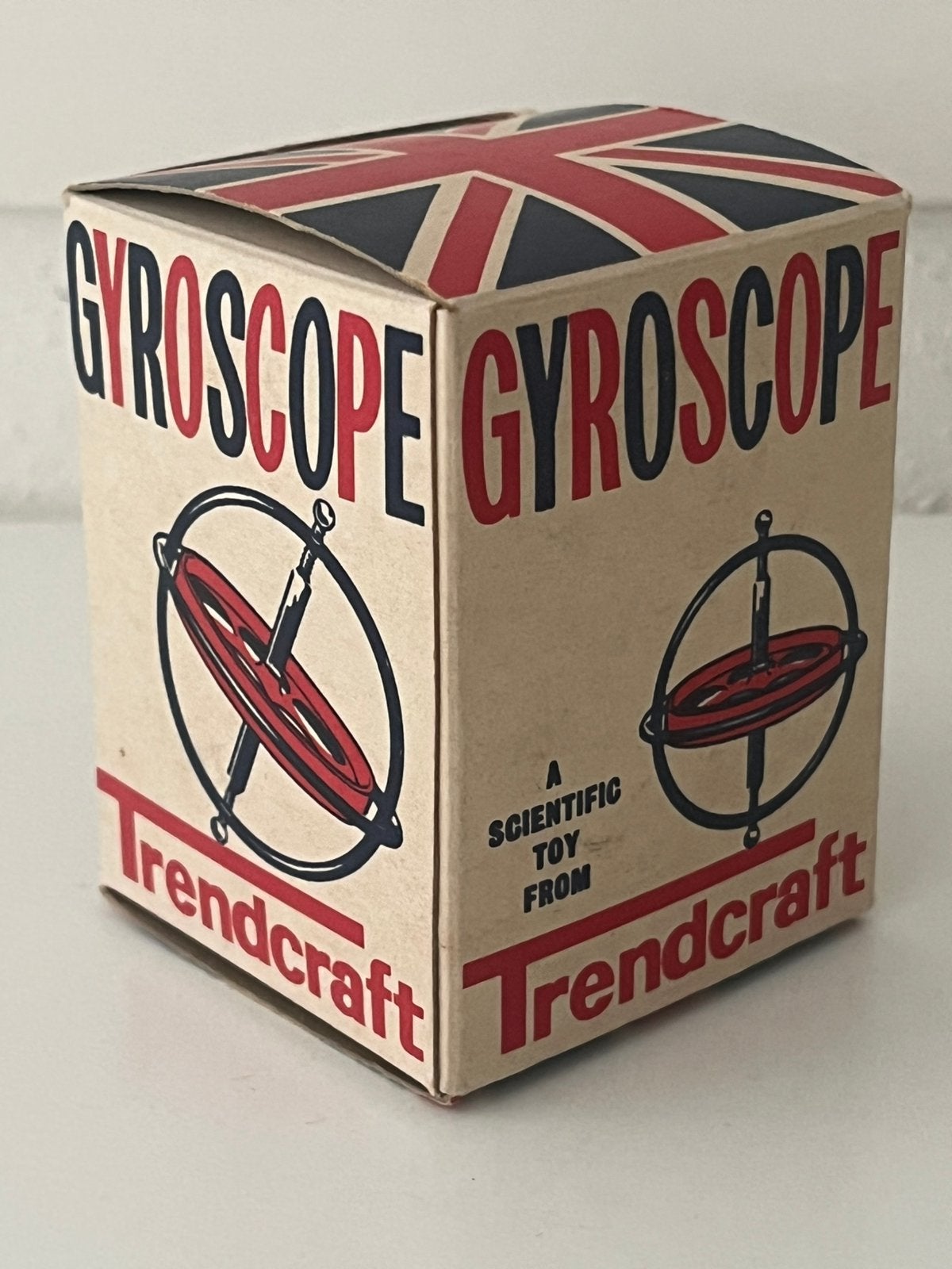 Blikken speelgoed Trendcraft Gyroscope doos made in England, Verzenden, Zo goed als nieuw
