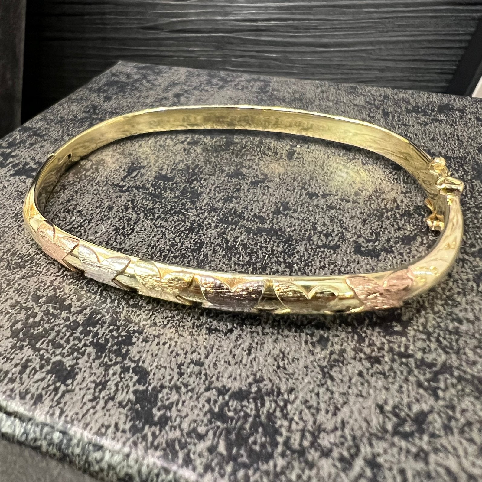 14k gouden armband slavenarmband prachtig model, Ophalen of Verzenden, Zo goed als nieuw, Goud