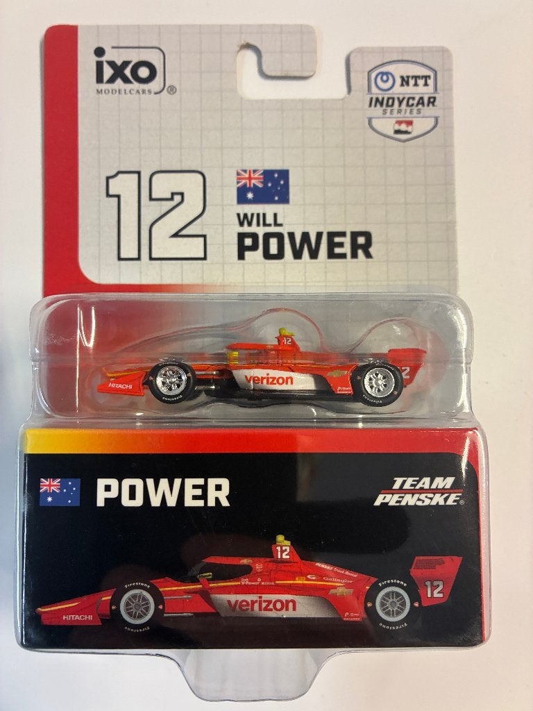 89178: Team Penske - Will Power - Indycar 2025 - Ixo 1:64, Auto, Nieuw, Ophalen of Verzenden, Bachsatztstr. 54 D 72131 Ofterdingen, Germany