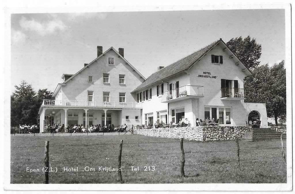 AK Epen - Hotel "Ons Krijtland", Verzenden, 1960 tot 1980, Ongelopen, Limburg