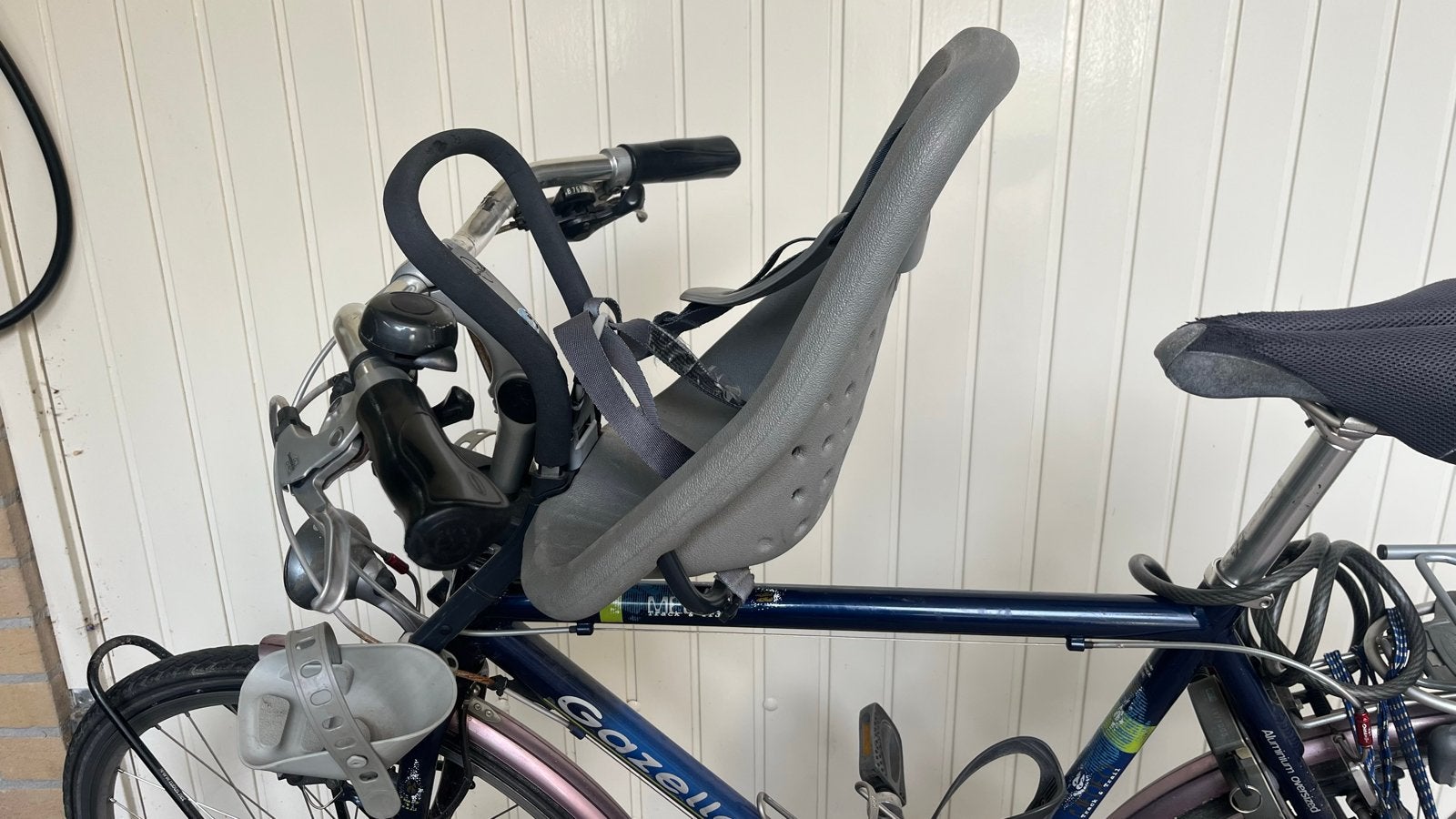 Yepp Mini fietsstoeltje voor, Voorzitje, Ophalen of Verzenden, 0 t/m 13 kg, Gebruikt