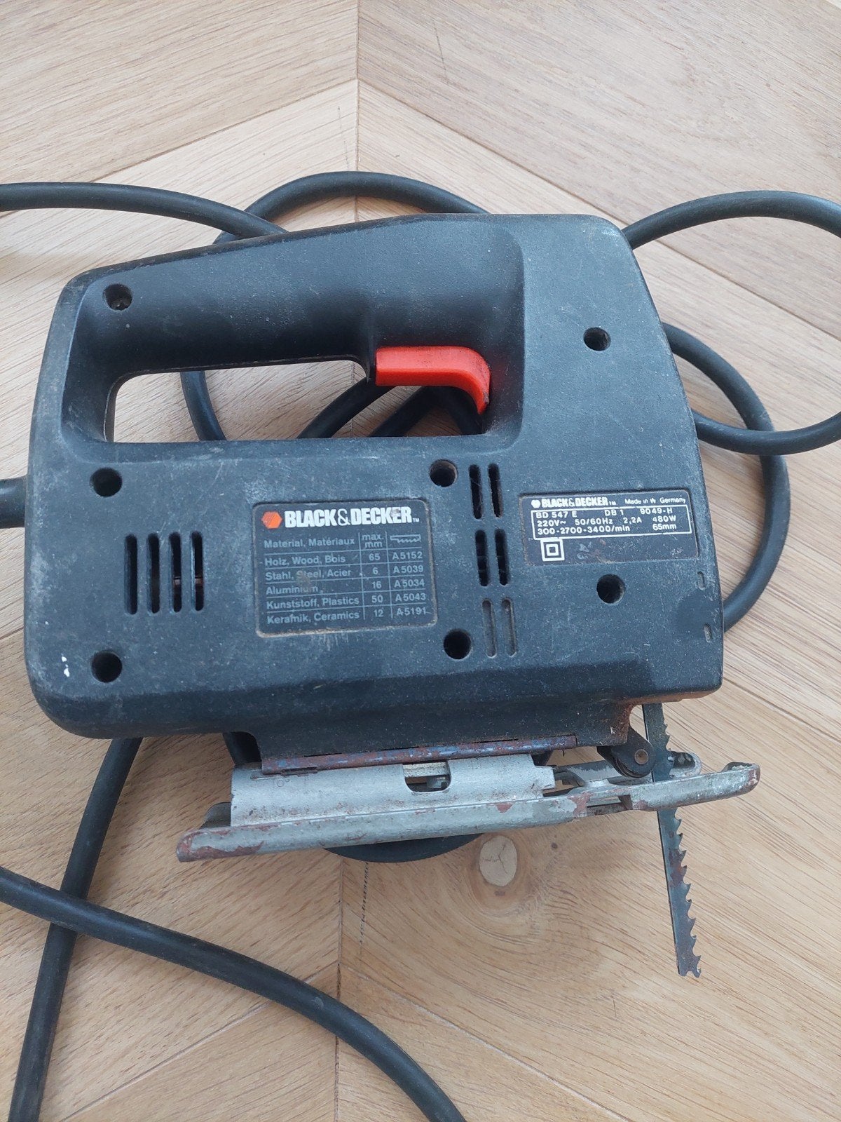 Black & Decker Decoupeerzaag - Gebruikt, Ophalen, Gebruikt, Decoupeerzaag, 30 tot 70 mm