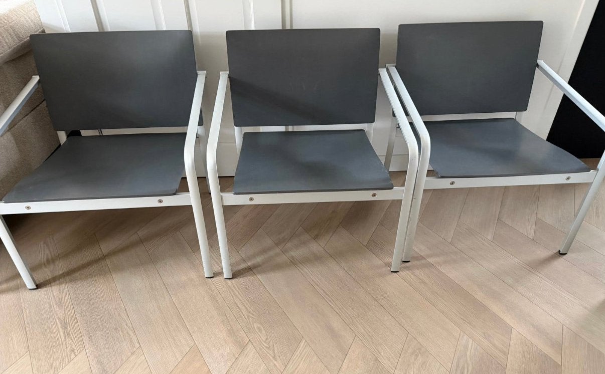 THONET Norman Foster stoelen (drie), Ophalen, Overige kleuren, Drie, Zo goed als nieuw