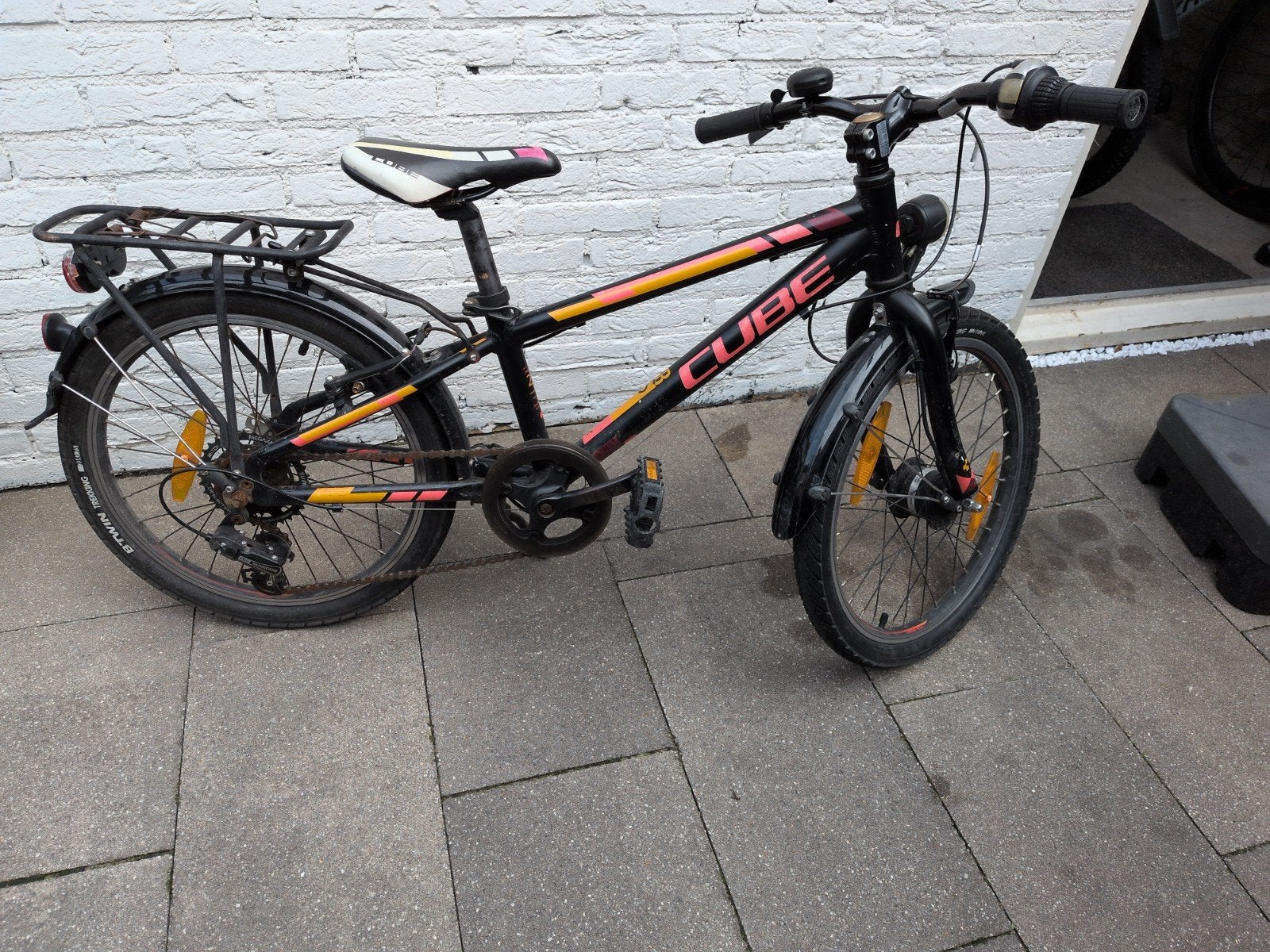 Cube kinderfiets 20 inch - gebruikt, 20 inch of meer, Gebruikt, Velgrem, Ophalen of Verzenden