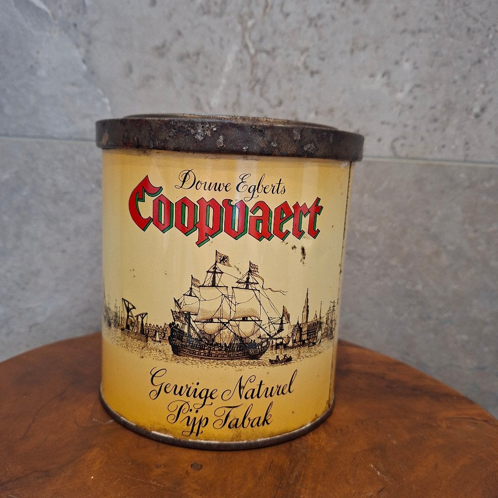 Douwe Egberts Coopvaert blik, Verzamelen, Blikken, Ophalen of Verzenden, Gebruikt, Overige, Douwe Egberts