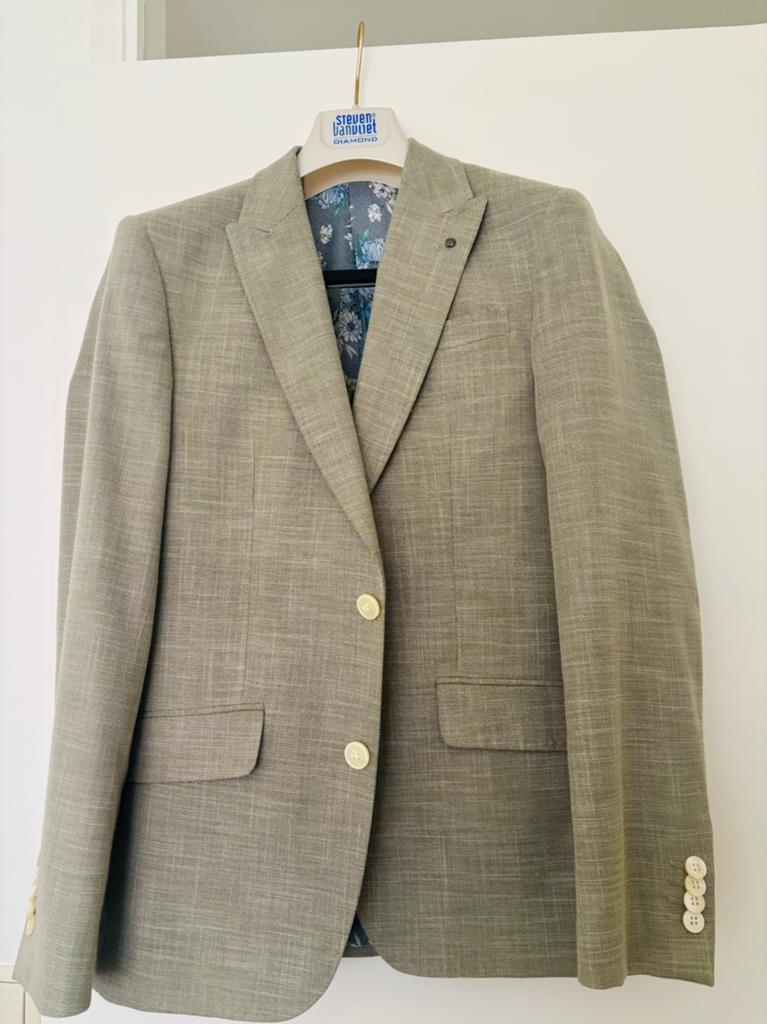 3 delig pak Maat 42, Kleding | Heren, Kostuums en Colberts, Ophalen of Verzenden, Zo goed als nieuw, Overige kleuren