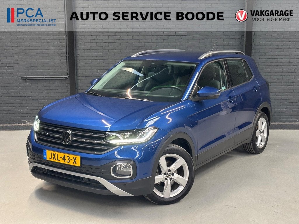 Volkswagen T-Cross 1.0 TSI (110 pk) Style automaat - adapt., Auto's, Volkswagen, Automatische klimaatregeling, T-Cross, Gebruikt