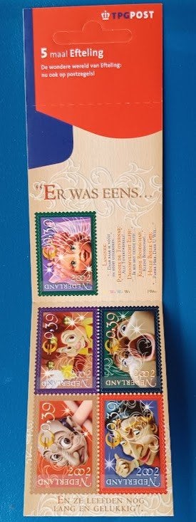 PB 80 5 maal Efteling 2002 - NVPH 2084-2088, Verzenden, Na 1940, Postfris