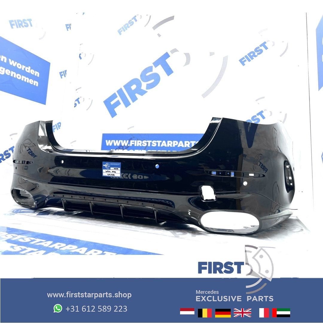 W214 BUMPER + DIFFUSER AMG ACHTERBUMPER 2023-2026 BUMPER + D