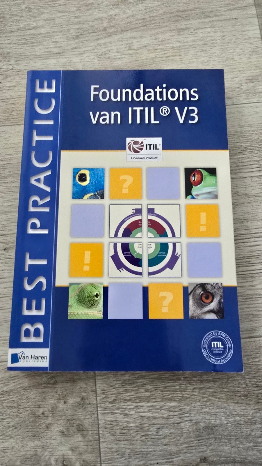 Studieboek: Foundations van ITIL V3 - Best Practice, Boeken, Gelezen, Jan van Bon, Beta, HBO