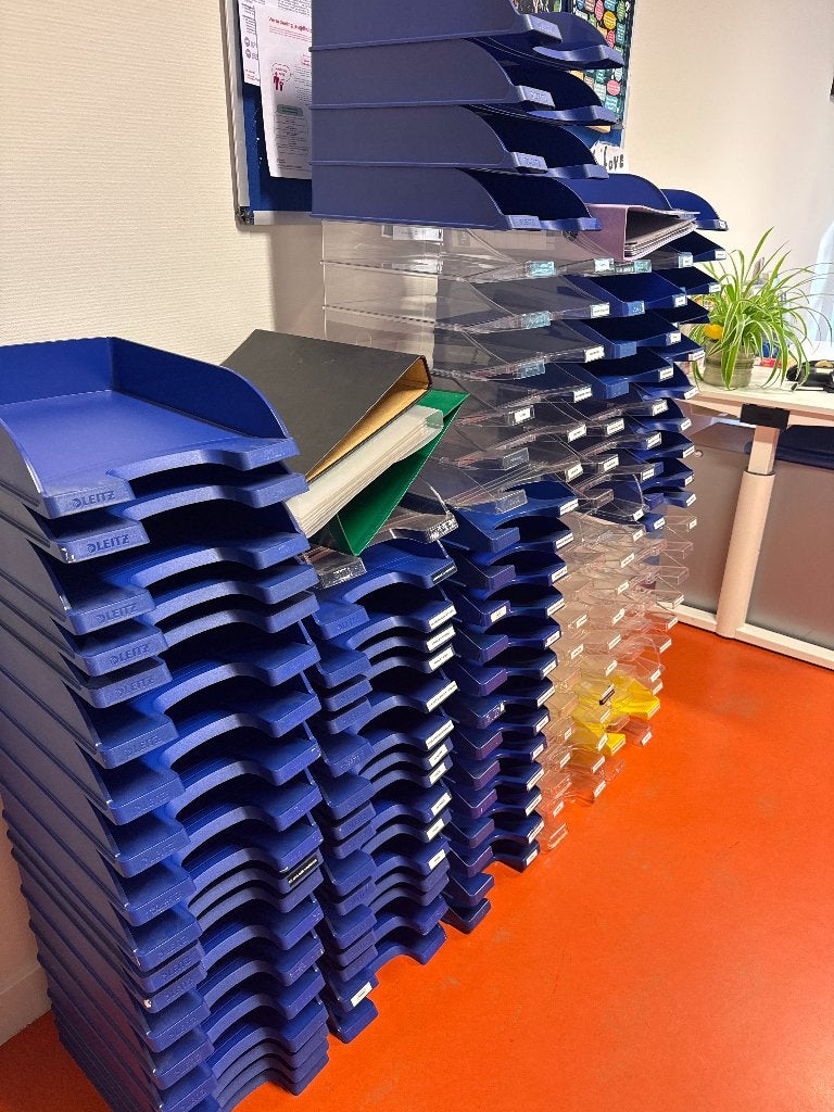 Briefbakken, Diversen, Ophalen, Gebruikt