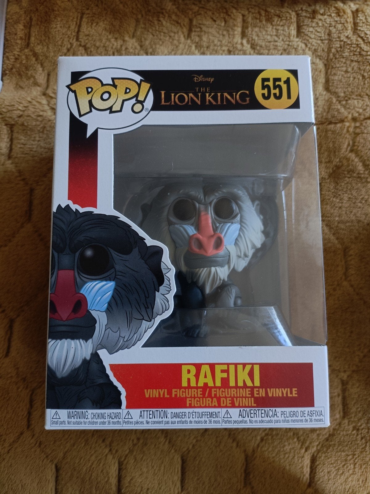 Funko Pop! Disney The Lion King Rafiki #551, Verzamelen, Poppetjes en Figuurtjes, Ophalen, Nieuw