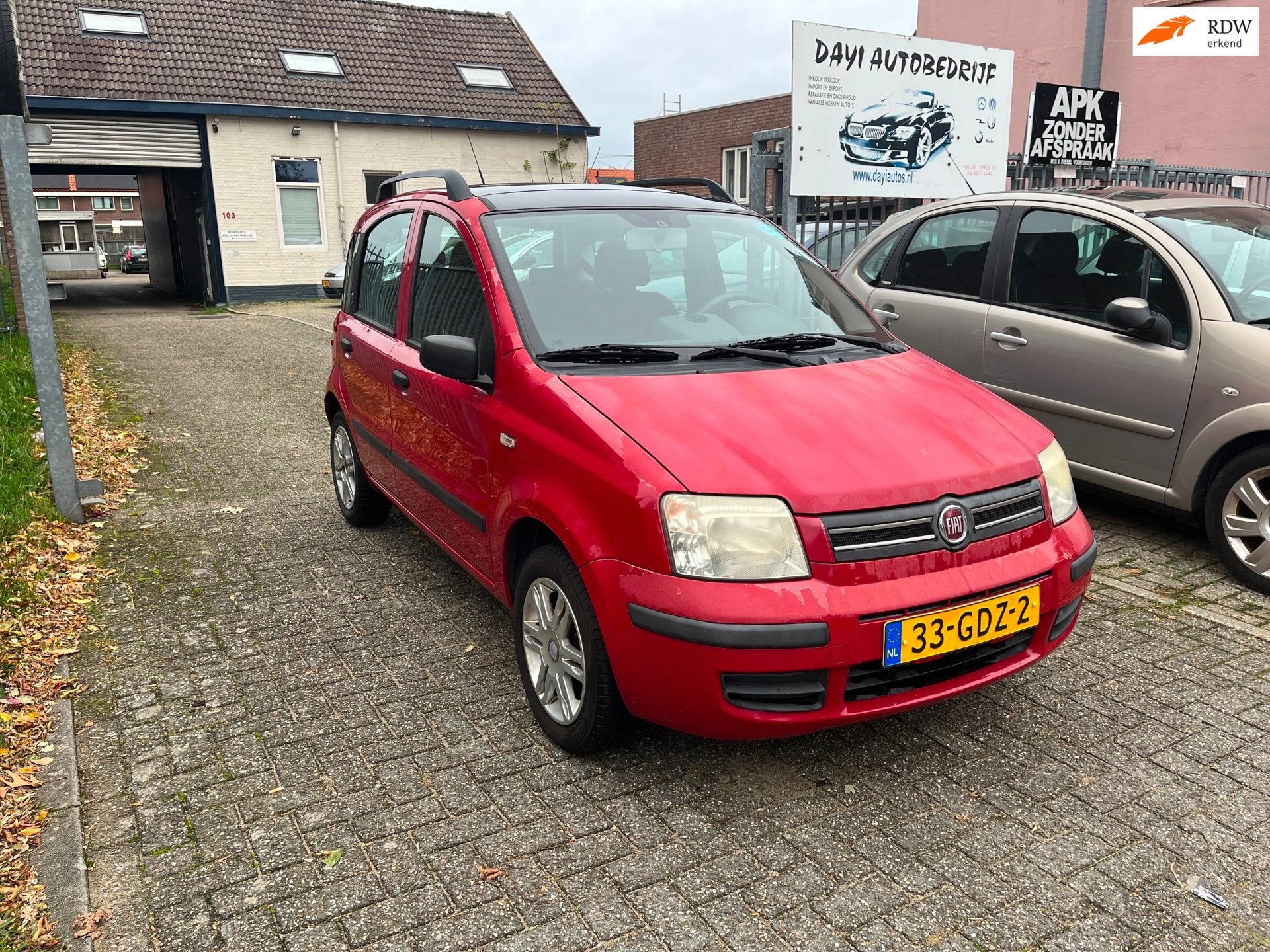 Fiat Panda 1.2 Emotion, Voorwielaandrijving, Gebruikt, Elektrische ramen, Origineel Nederlands