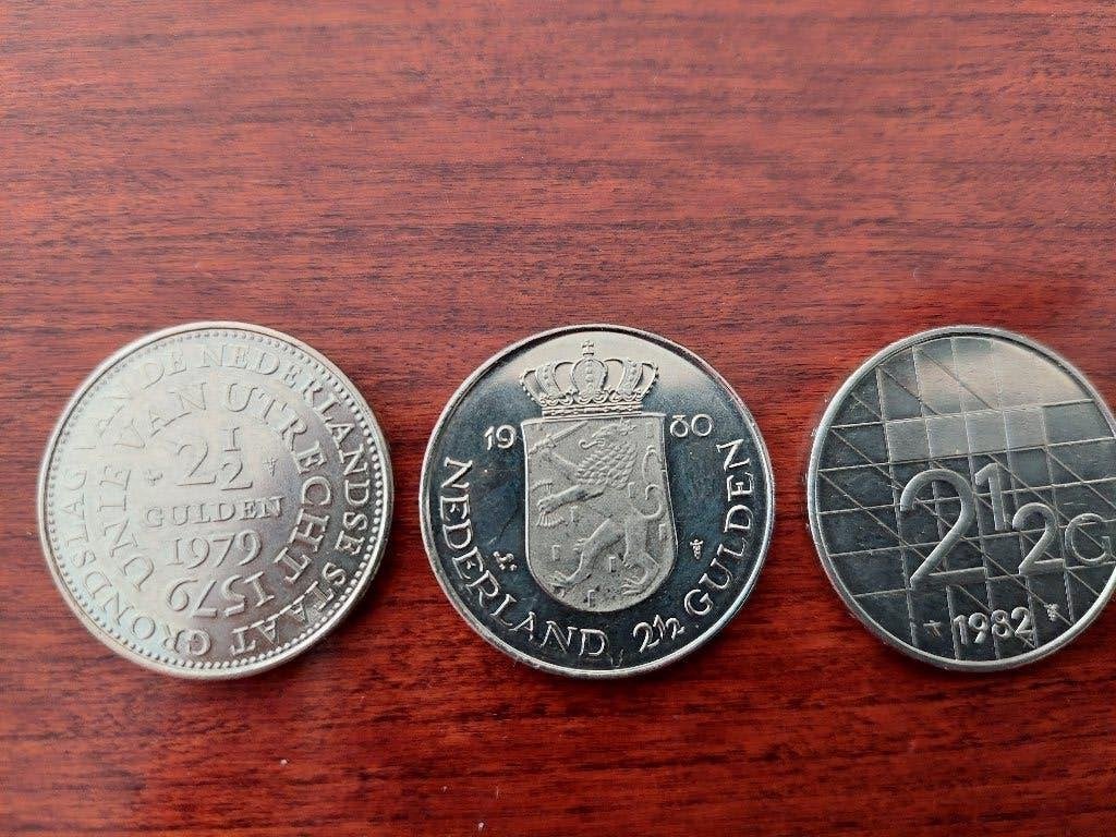 3 Rijksdaalders (guldens), Setje, Koningin Beatrix, Zilver, Ophalen of Verzenden