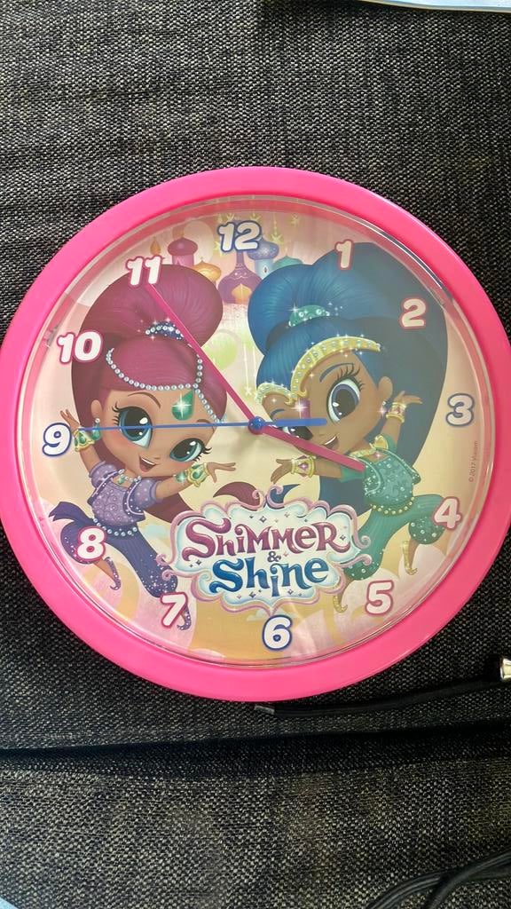 Shimmer en Shine klok, Ophalen, Gebruikt, Klok