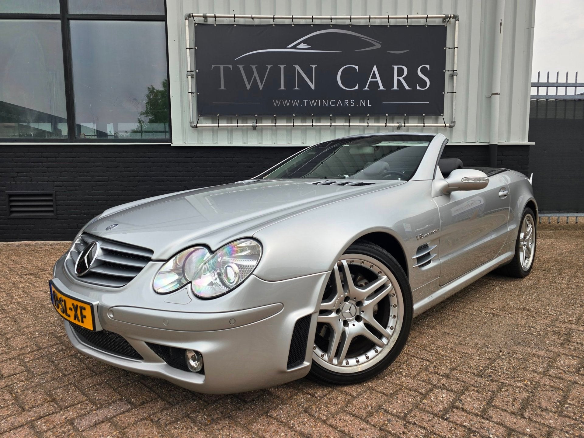 Mercedes-Benz SL-klasse 500 AMG Pano Full Options, Auto's, Automaat, Achterwielaandrijving, Gebruikt, 8 cilinders
