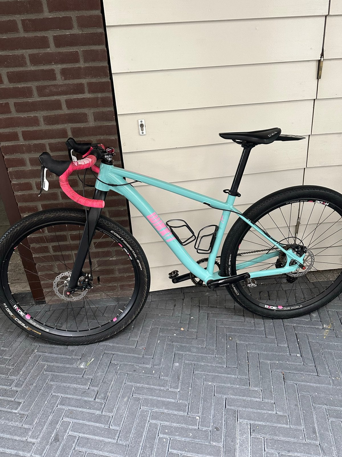 Wikkit beachbike, Gebruikt, Dames, Schijfrem, 53 tot 57 cm