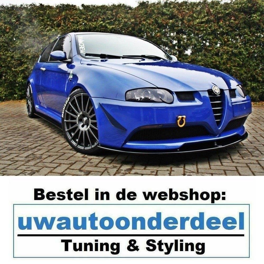 Spoiler Voorspoiler Lip Splitter Voor Alfa Romeo 147 GTA, Verzenden, Automotive Parts, A.parts@hotmail.nl, Trasmolenlaan 12 3447 GZ Woerden