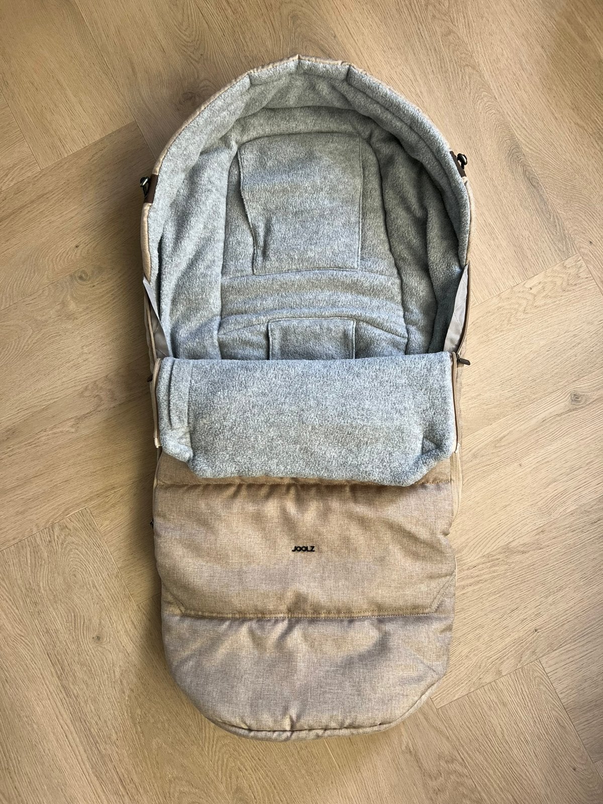Joolz Voetenzak Timeless Taupe / Beige (ZGAN), Ophalen of Verzenden, Zo goed als nieuw, Voetenzak