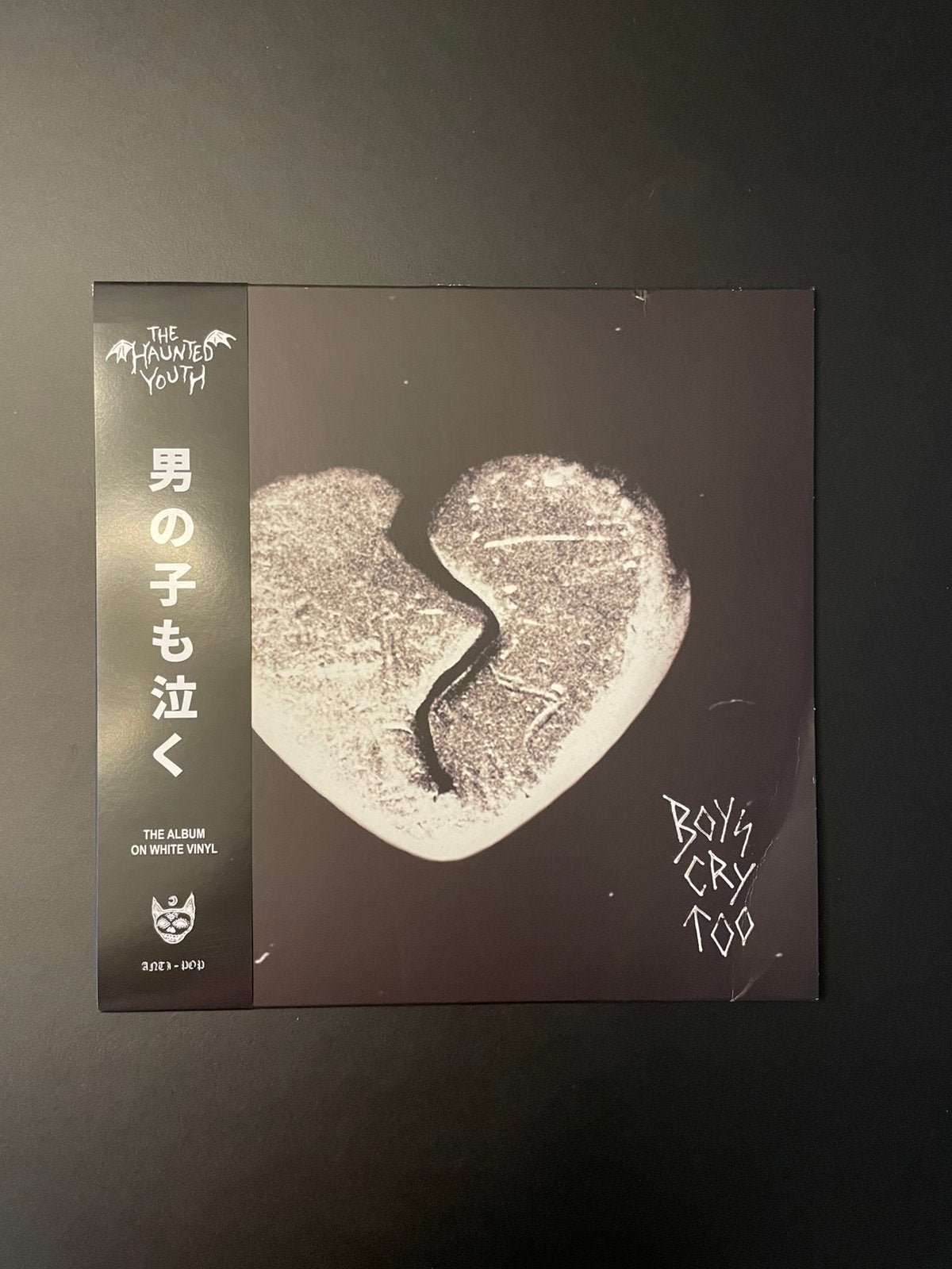 LP The Haunted Youth - Boys Cry Too (white vinyl), Ophalen of Verzenden, Gebruikt, 12 inch, LP
