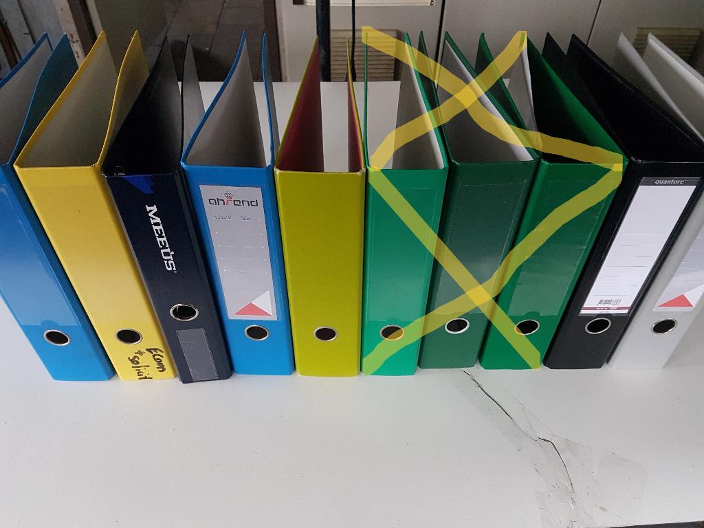 ordners, 29 stuks, Ophalen of Verzenden, Zo goed als nieuw