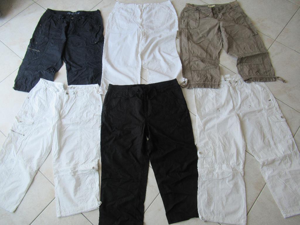broeken 6 stuks maat 48, Overige kleuren, Maat 46/48 (XL) of groter, Ophalen of Verzenden, Driekwart