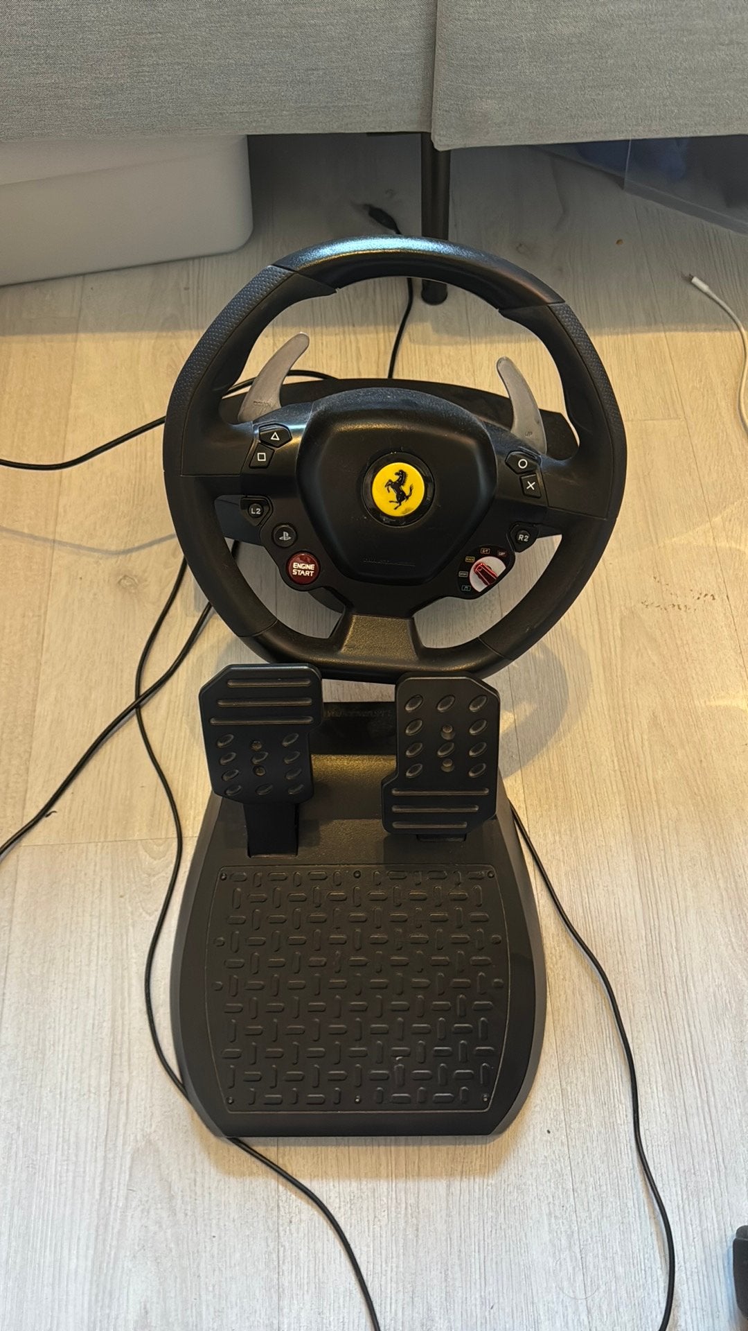 Thrustmaster ferarri stuur, Ophalen of Verzenden, Gebruikt, Overige controllers, PlayStation 4